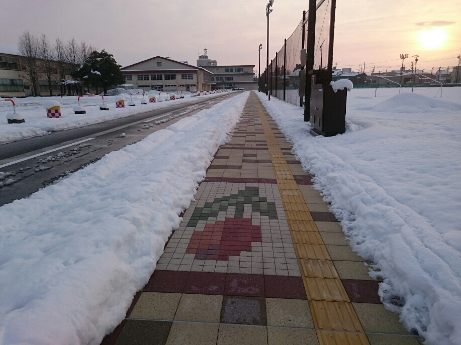 市道表町10号線の無散水消雪